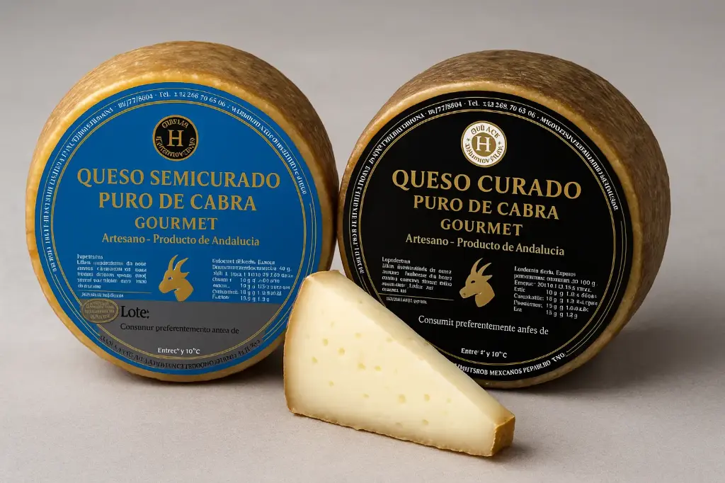 QUESO CABRA CURADO Y SEMI HUELVA DISTRIBUTIONS.webp