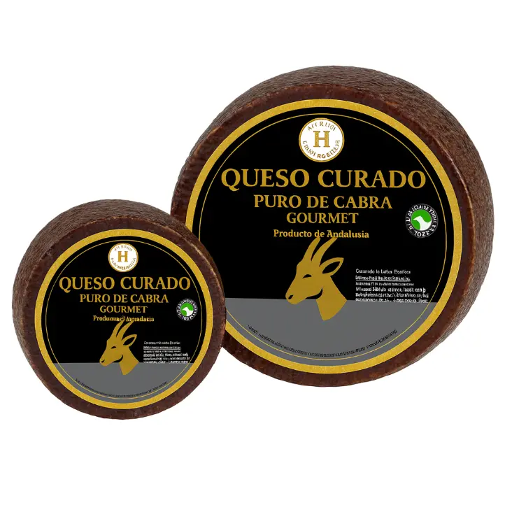 Queso Curado Puro Cabra Gourmet Huelva Distributions (2 Kg Aprox Unidad)