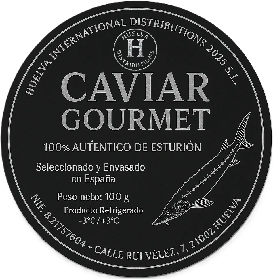 Caviar Puro de Esturión Gourmet 100 gr – Huelva Distributions