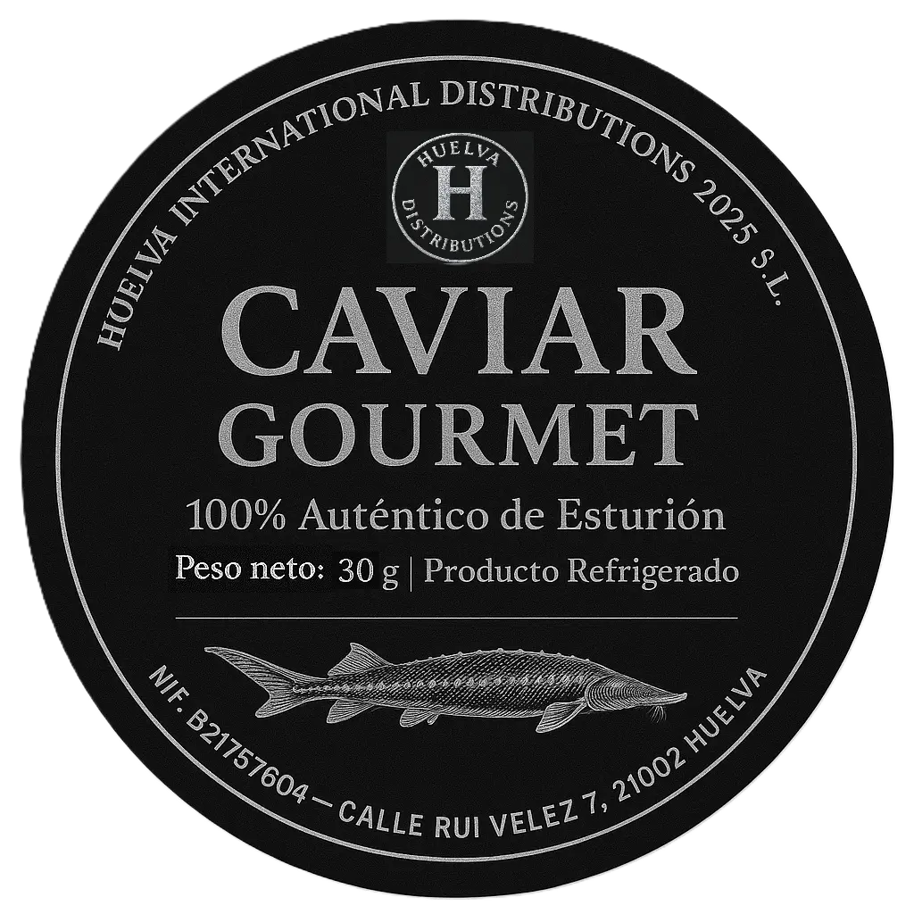 Caviar Puro de Esturión Gourmet Premium 30 gr – Huelva Distributions