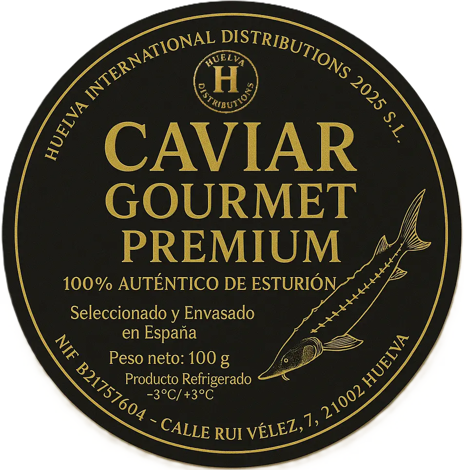 Premium Pure Sturgeon Gourmet Caviar 100 gr – Huelva Distributions